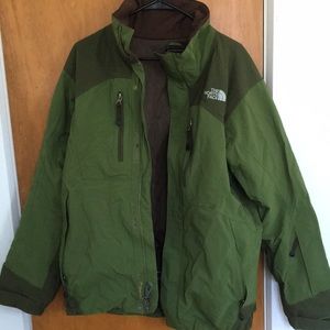 The North Face Green Snow/Ski Jacket